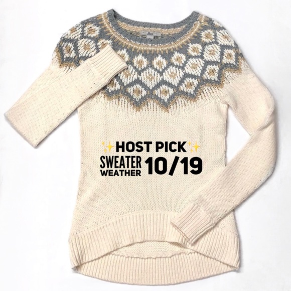 G.H. Bass & Co. Sweaters - Maisie Alpine Pullover Gardenia Cream Sweater